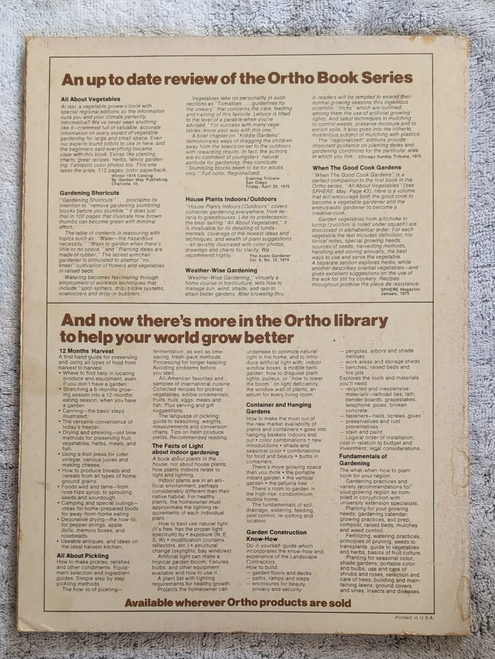 Do-It-Yourself Garden Construction Know-How - By Ortho Books